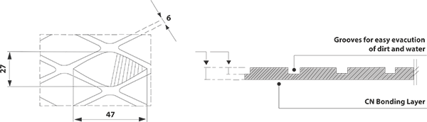 Wavy Top Conveyor Belts
