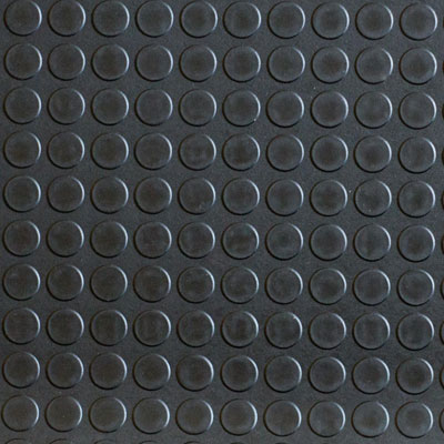 Coin top rubber sheet