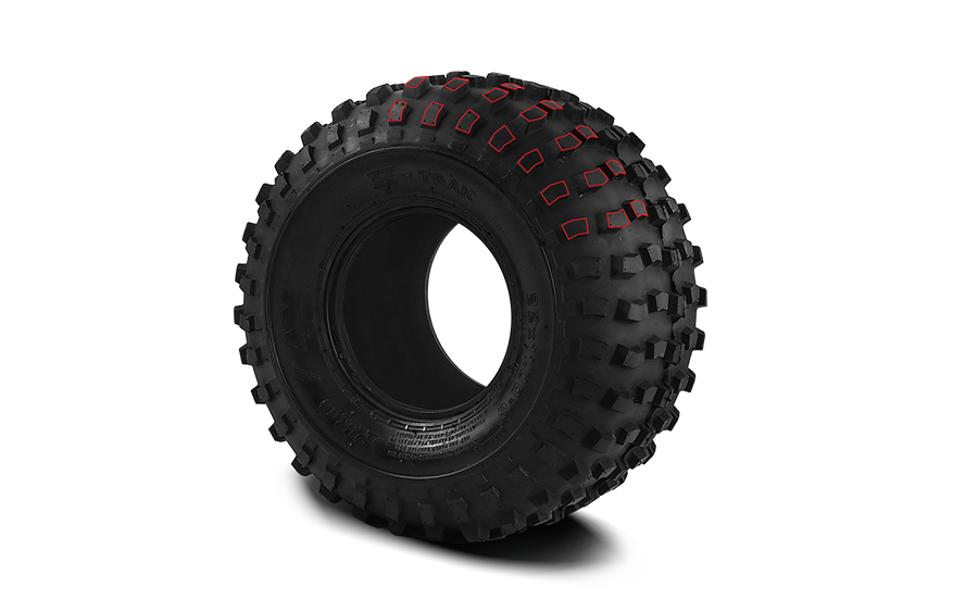 ATV tyre close up